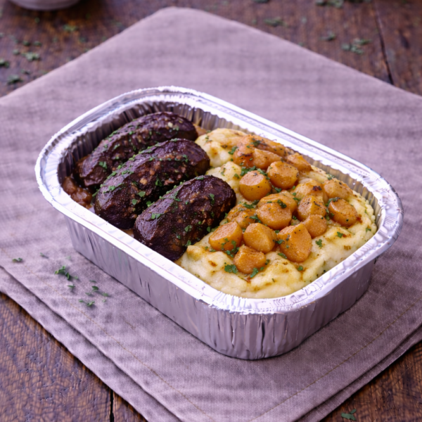 Boudin noir et pommes caramélisées