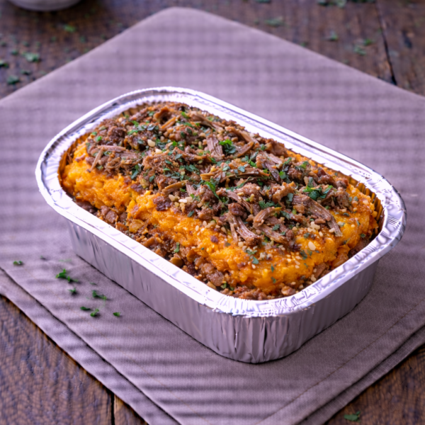 Hachis parmentier au canard confit