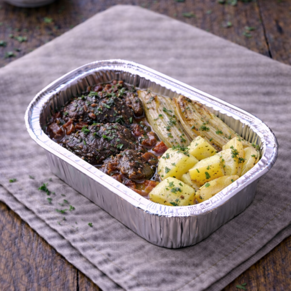 Joue de bœuf à la vigneronne