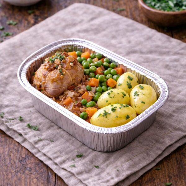 Paupiettes de veau sauce charcutière