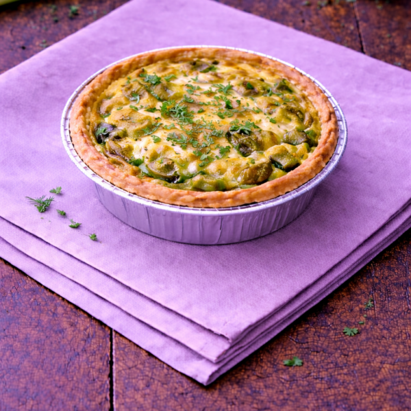 Quiche poireaux emmental