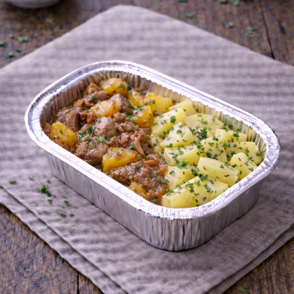 Sauté de porc à l’ananas caramélisé