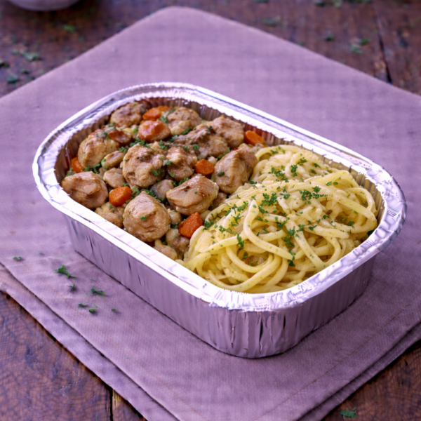 Sauté de poulet grand-mère