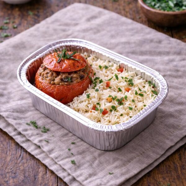 Tomate farcie & Riz basmati