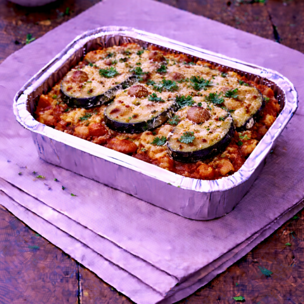 Gratin d’aubergines à la parmesane