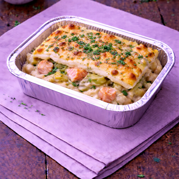 Lasagne crémeuse aux fruits de mer