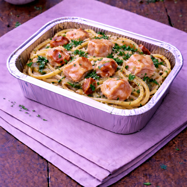 Linguines au saumon à la toscane