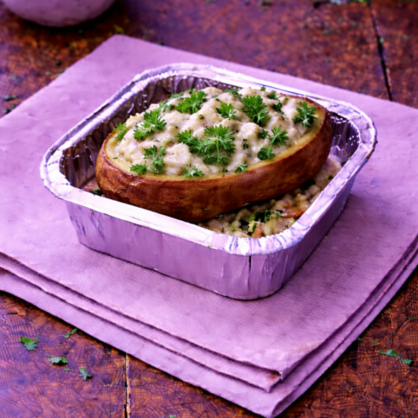 Pommes de terre farcies aux brocolis et Boursin